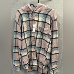 American Eagle button down hoddie